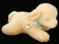 Eden WHITE MUSICAL LAMB Sheep Plush Lovey Lovie